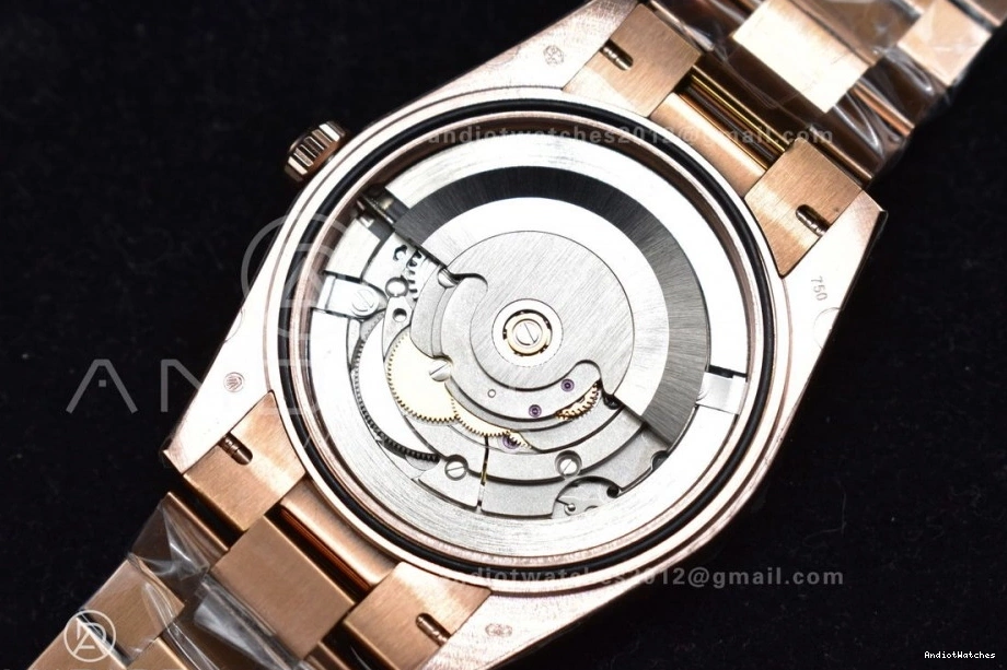 Dial DayDate Bracelet Crystal Markers A TWF Meteorite President RG 402 SmartChoice Steel 40 on 316L 0422